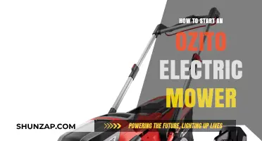 Kickstart Your Ozito Electric Mower: A Quick Guide