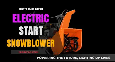 Kickstart Your Ariens: Electric Snowblowing Simplified