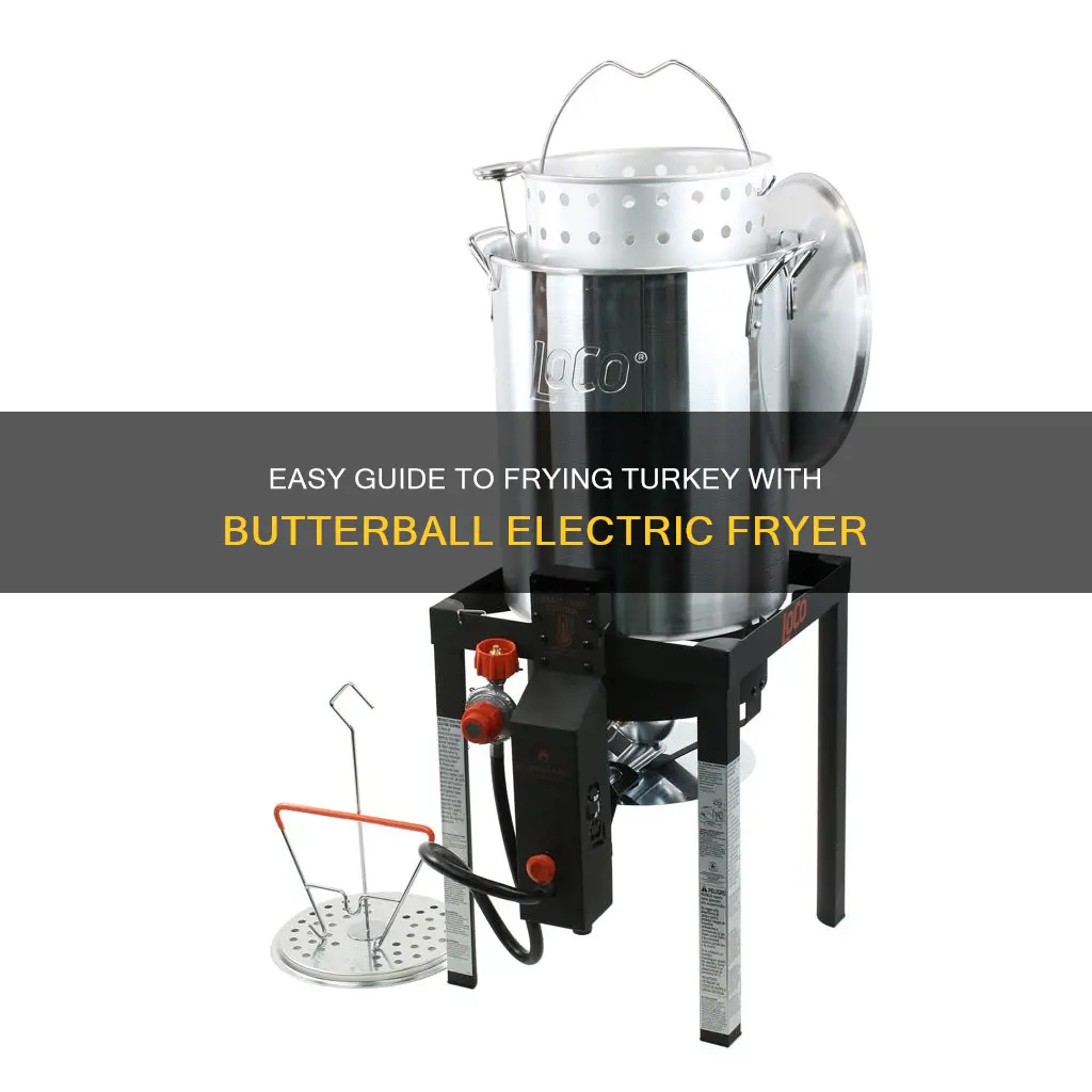 how to start butterball electric turkey fryer