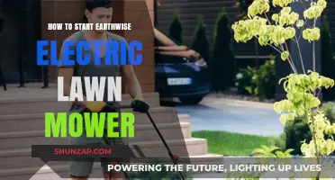 Kickstart Your Earthwise Electric Lawn Mower