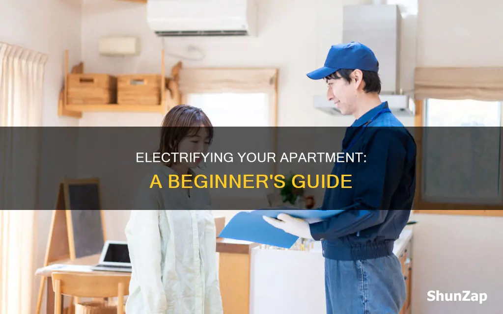 how to start electric for an apartment