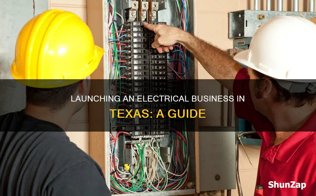 how to start electrical business in texas