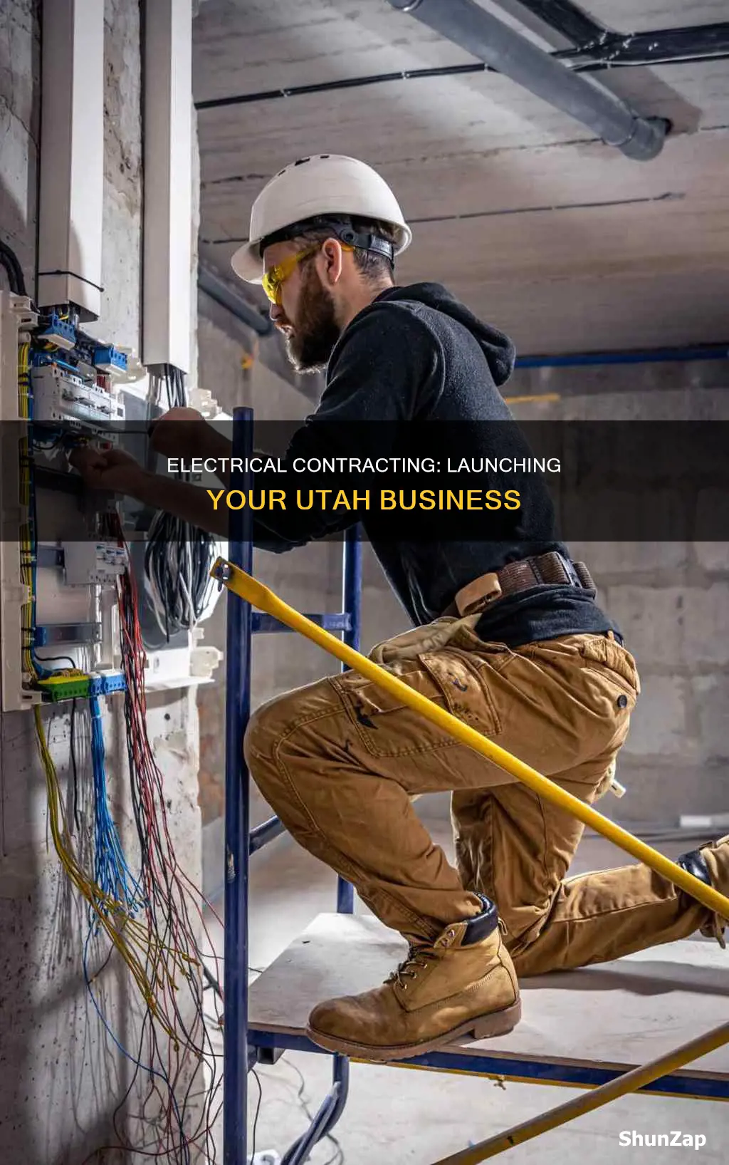 how to start electrical contractor business utah