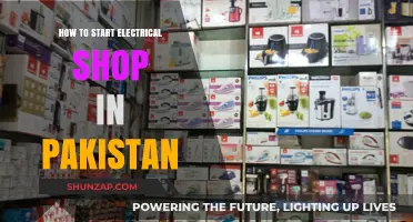Opening an Electrical Shop in Pakistan: A Beginner's Guide