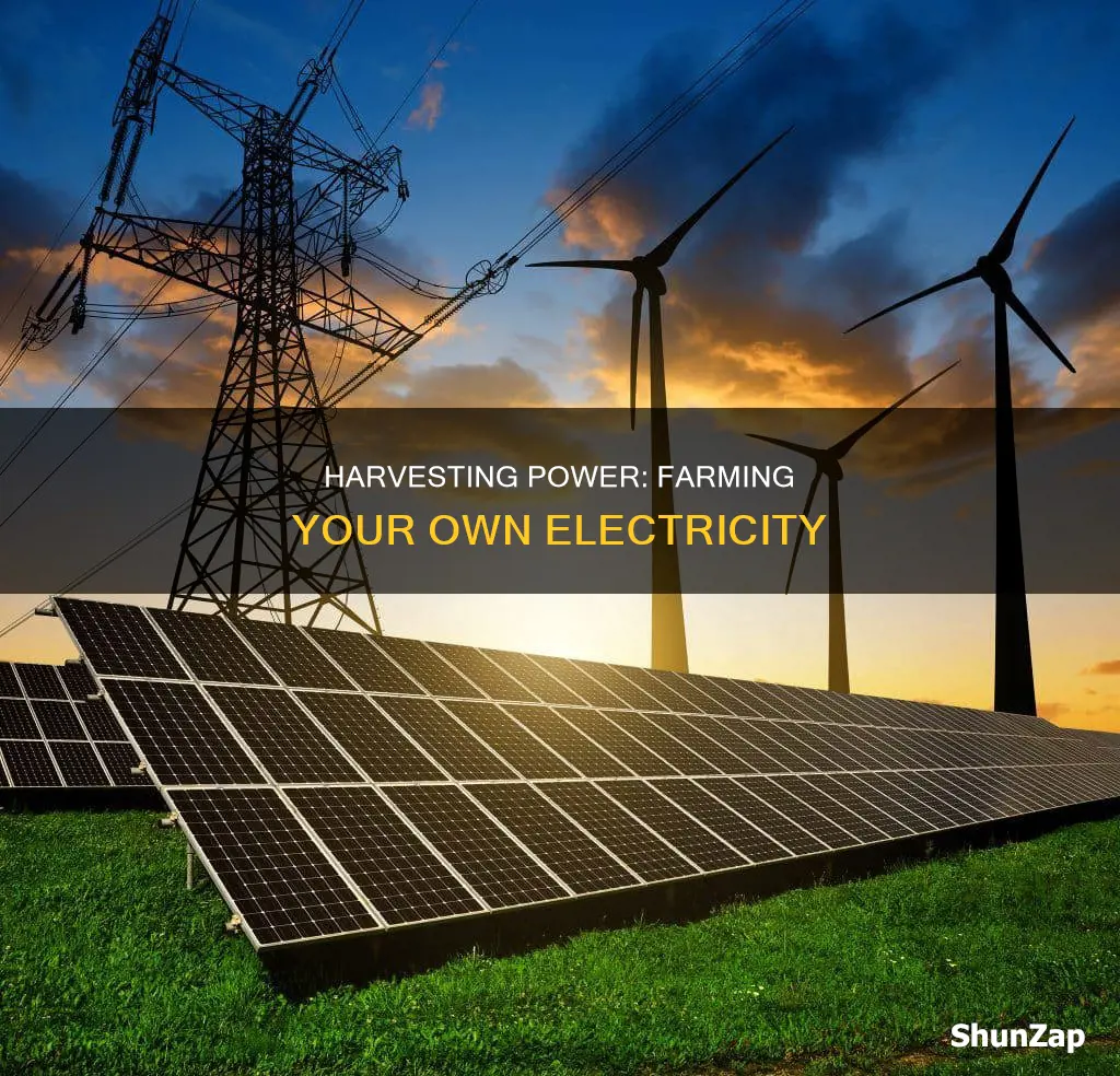 how to start farming my own electricity