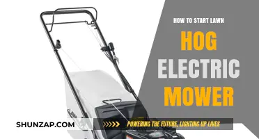 Lawn Hog Electric Mower: Quick Start Guide