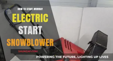 Kick Winter Blues: Murray Snowblower Electric Start Guide