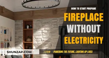 Propane Fireplace Ignition: No Electricity, No Problem