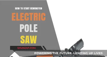 Quick Guide: Starting Remington Electric Pole Saw