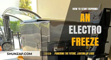 Restarting Your Electro Freeze: A Step-by-Step Guide