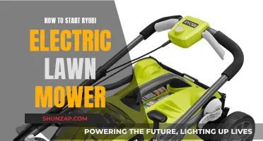 Kick-Starting Your Ryobi Electric Lawn Mower: A Step-by-Step Guide