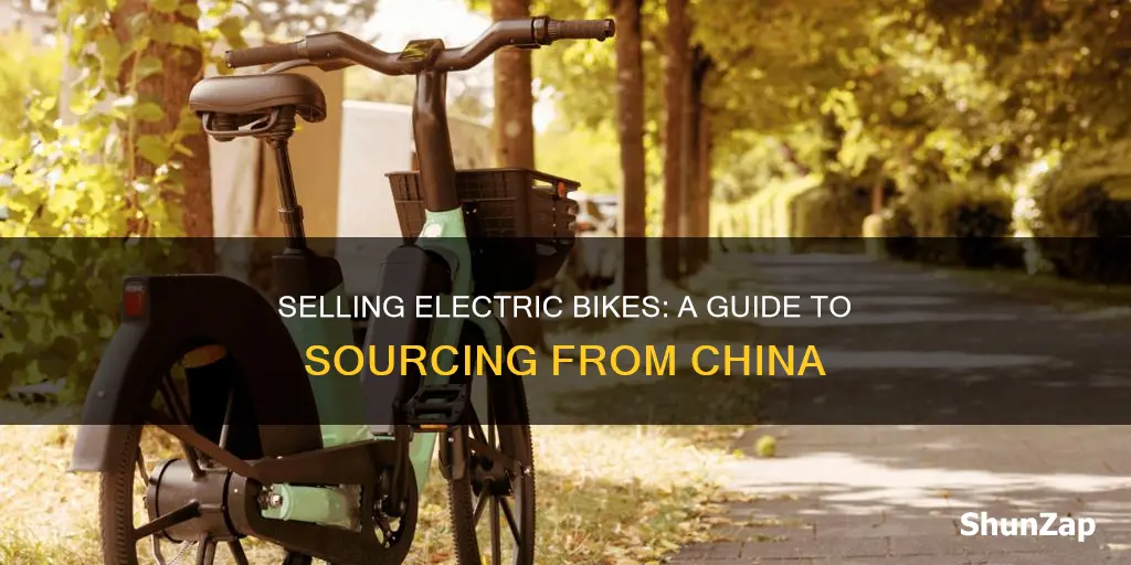 how to start selling electric bike from china