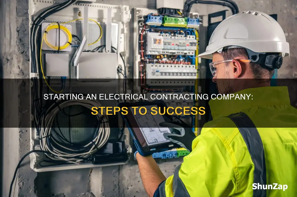 how to start your own electrical contracting company
