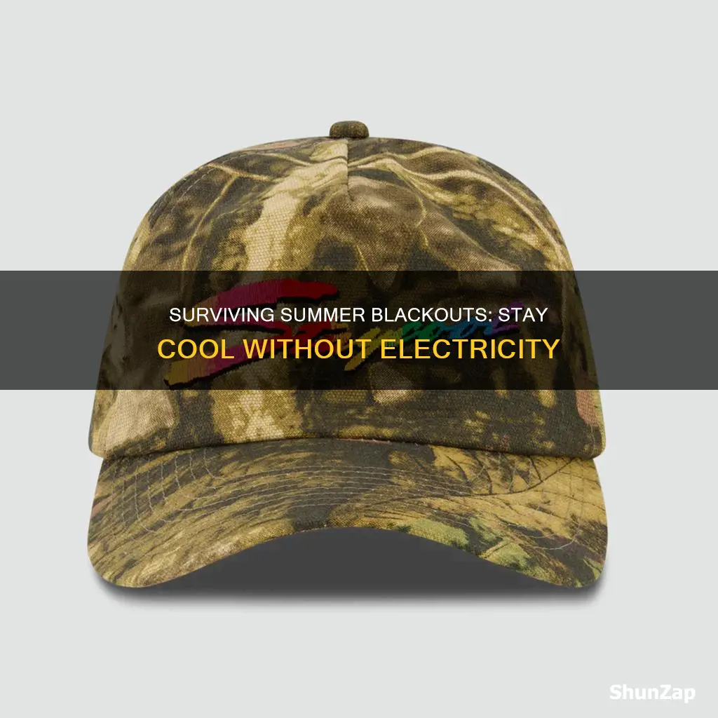 how to stay cool with no electricity