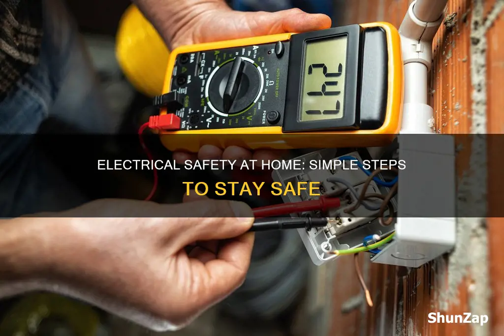 how to stay electrically safe at home