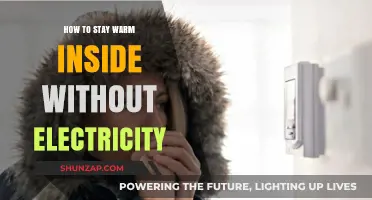Staying Warm and Cozy: No Electricity, No Problem!
