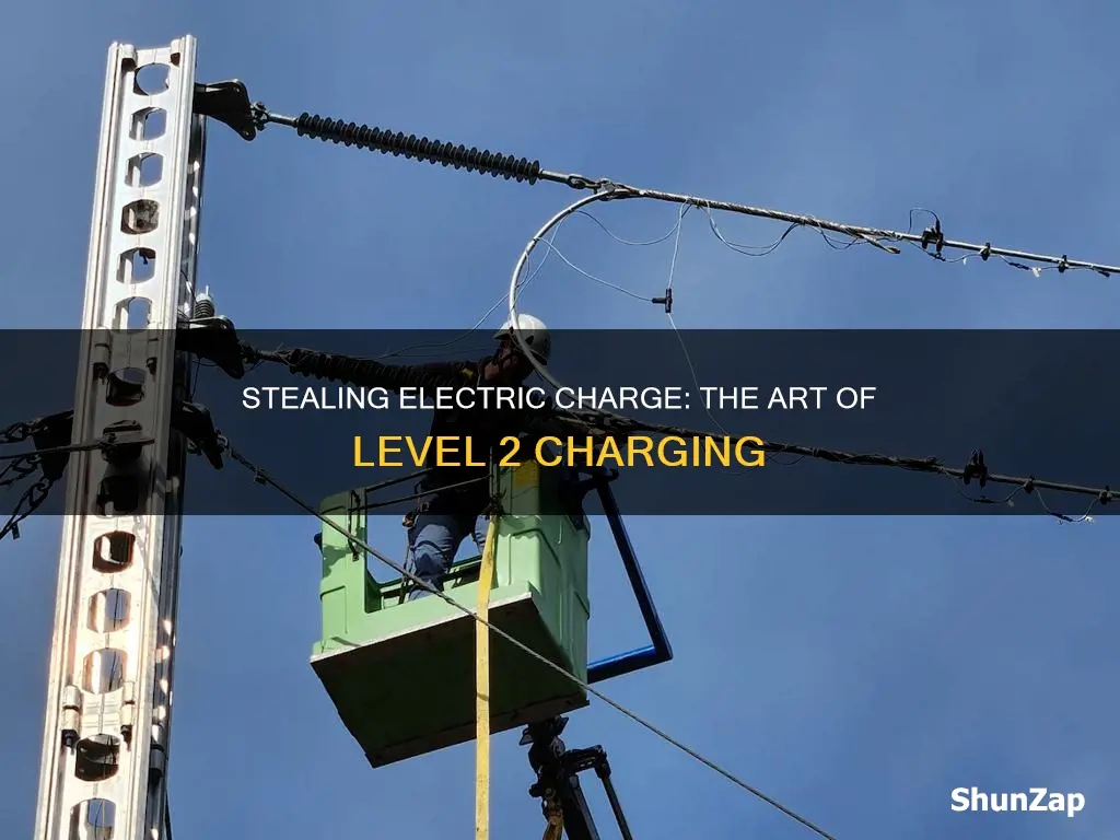 how to steal electric lvl 2 chargee