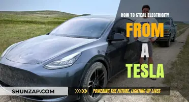 Stealing Electricity from a Tesla: A How-to Guide