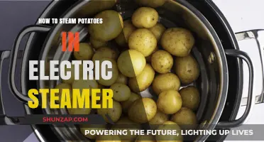 Steaming Potatoes: Electric Steamer Method