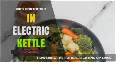 Steaming Veggies: Electric Kettle Hacks for Healthy Eating
