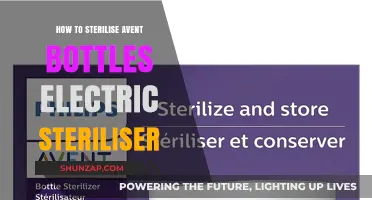 Avent Bottles: Electric Sterilization Simplified