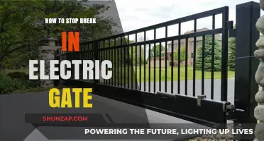 Protect Your Electric Gate: Prevent Break-Ins