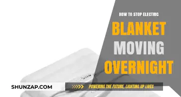 Stop Your Electric Blanket from Sliding Off Overnight