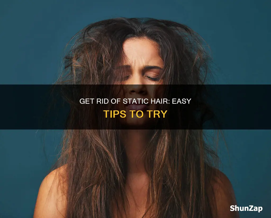 how to stop electricity in my hair
