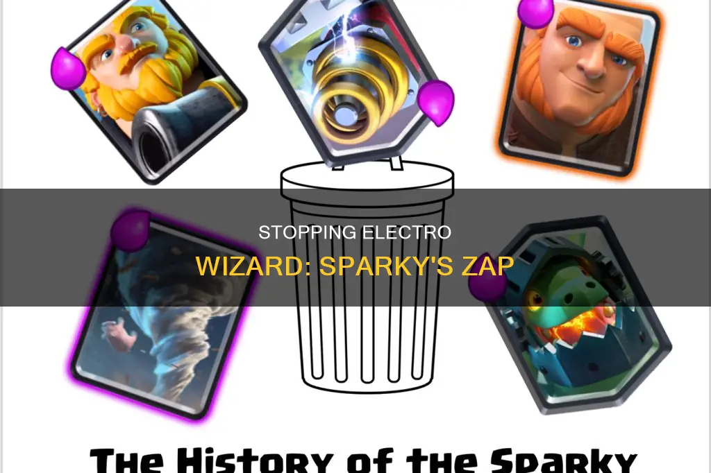how to stop electro wizard zapping sparky