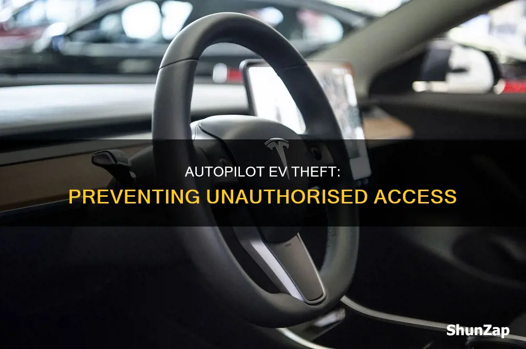 how to stop the theft of autopilot electric vehicles