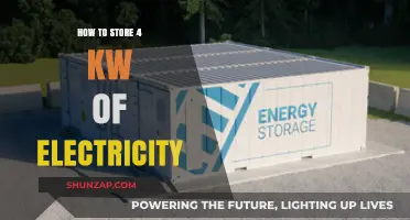 Storing Power: 4kW Storage Methods Explored