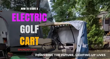 The Best Way to Store Your Electric Golf Cart