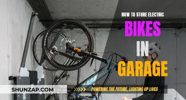 Storing Electric Bikes: Garage Organization and Space-Saving Tips