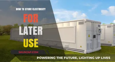 Efficient Energy Storage Solutions: Storing Electricity for Future Use