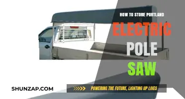 Storing Your Portland Electric Pole Saw: Tips and Tricks