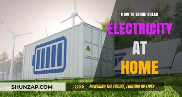 Storing Solar Power: Efficient Home Electricity Storage Solutions