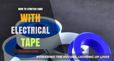 Electrical Tape Ear Stretching: A Guide