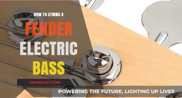 Stringing Your Fender Electric Bass: A Step-by-Step Guide