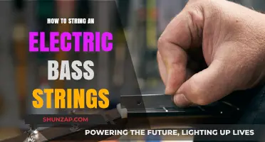 Stringing an Electric Bass: A Step-by-Step Guide