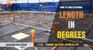 Stub Tuning: Electrical Length in Degrees