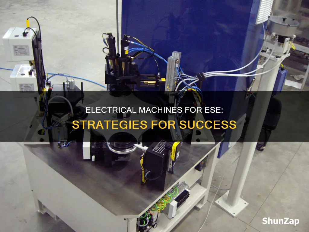 how to study electrical machines for ese