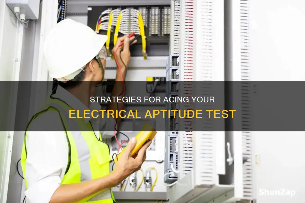 how to study for electrical aptitude test