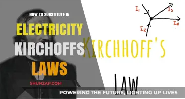 Master Kirchoff's Laws with Simple Substitutions