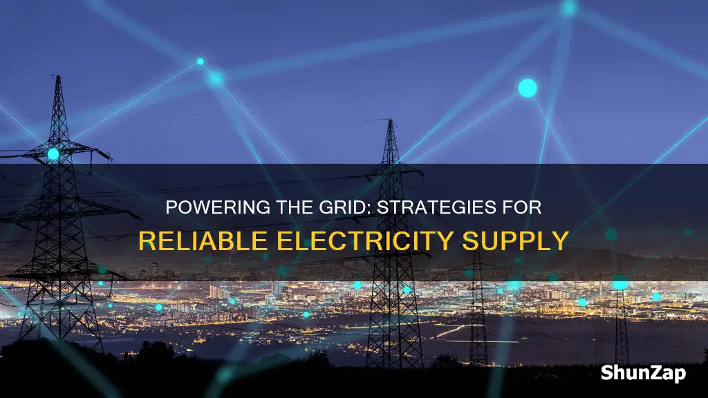 how to supply the grid with electricity