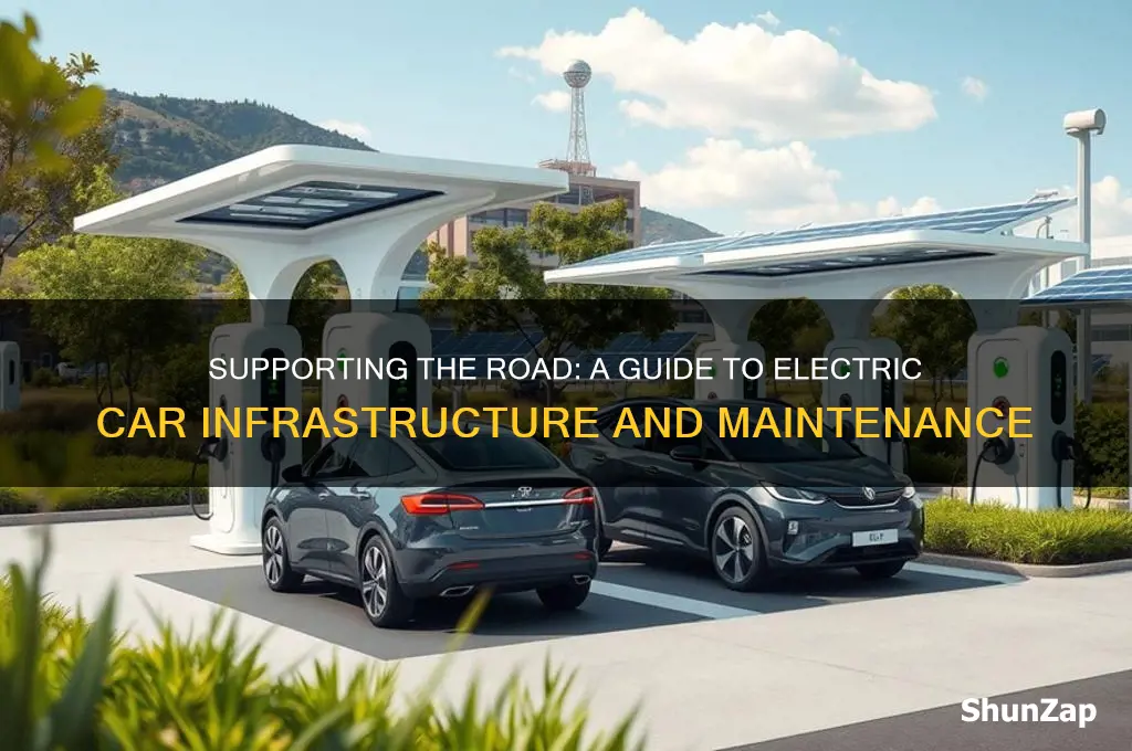 how to support the road with electric car