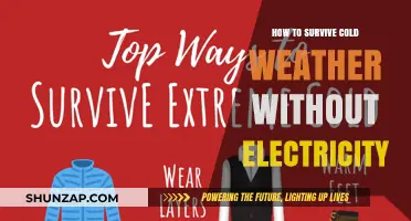 Staying Warm and Safe: Surviving Cold Weather Without Electricity