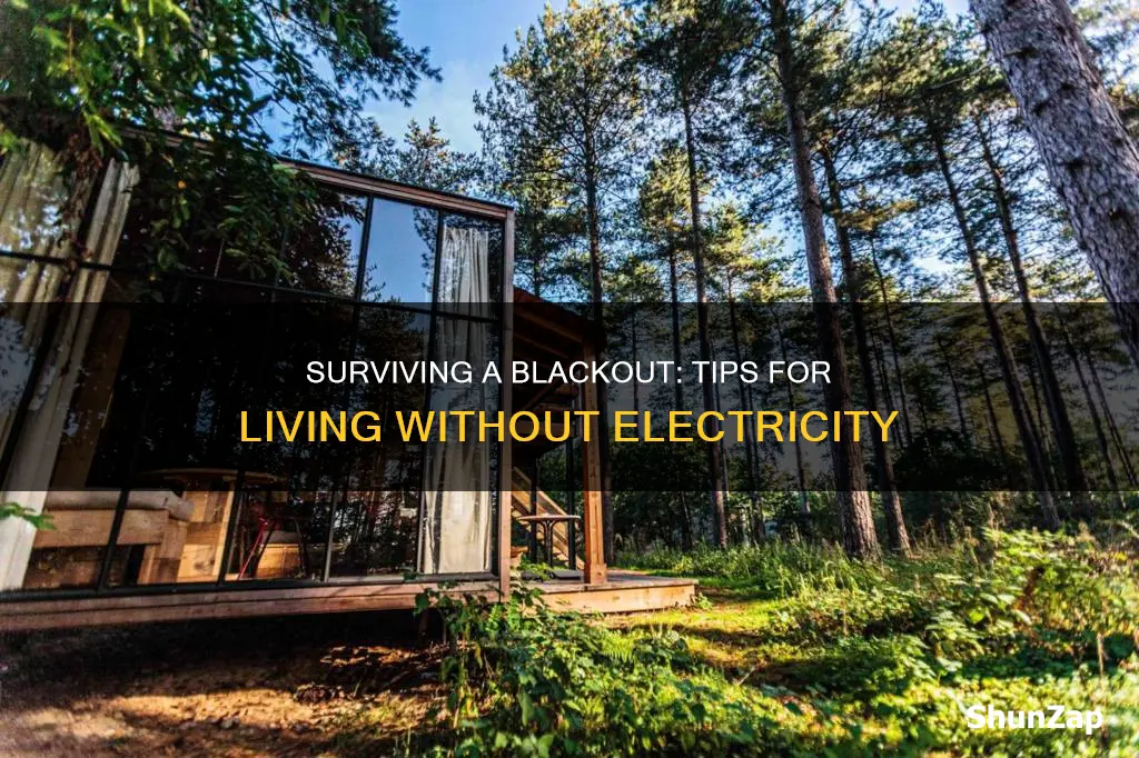 how to survive in house without electrivity
