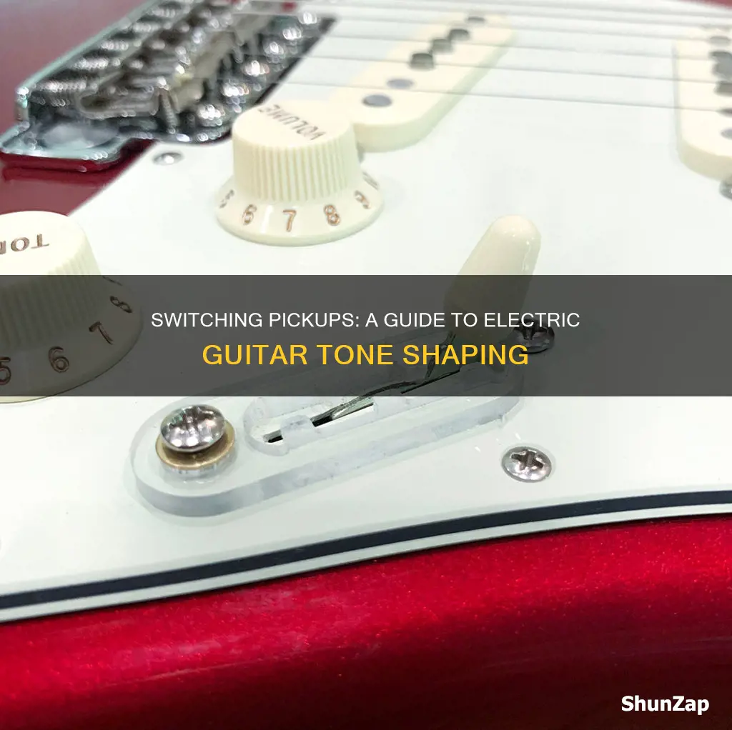 how to switch between pickups on electric