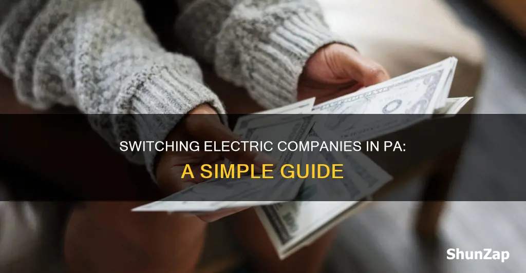 how to switch electric companies in pa