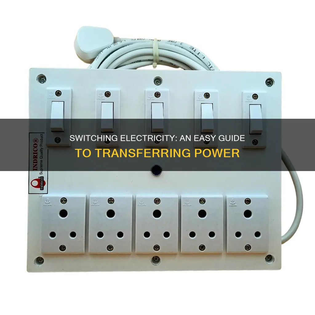 how to switch electric in your name